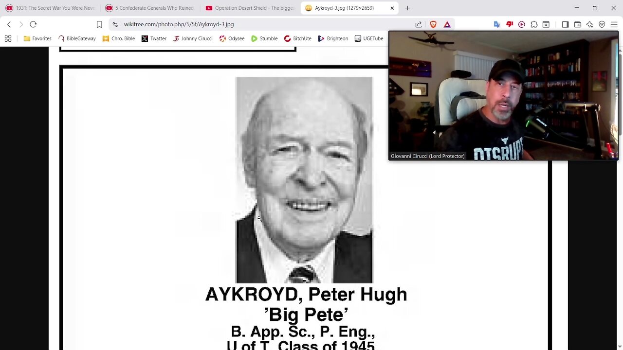 Daddy Conehead A Pampered Trudeau Butt-Buddy