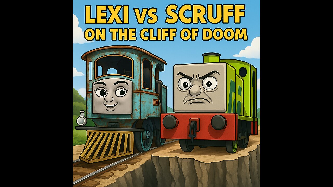 Thomas the Tank Engine Episode Parody: Lexi vs Scruff on the Cliffs of Doom