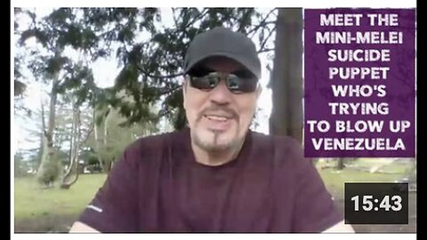 "Mini-Melei Suicide Puppet Seeking to Destabilize Venezuela"