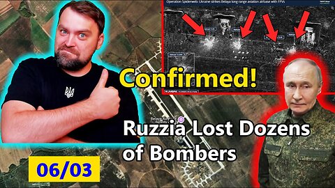 Update from Ukraine | New Proof! Dozens of Ruzzian Military Planes Wiped Out in Ukraine Strike