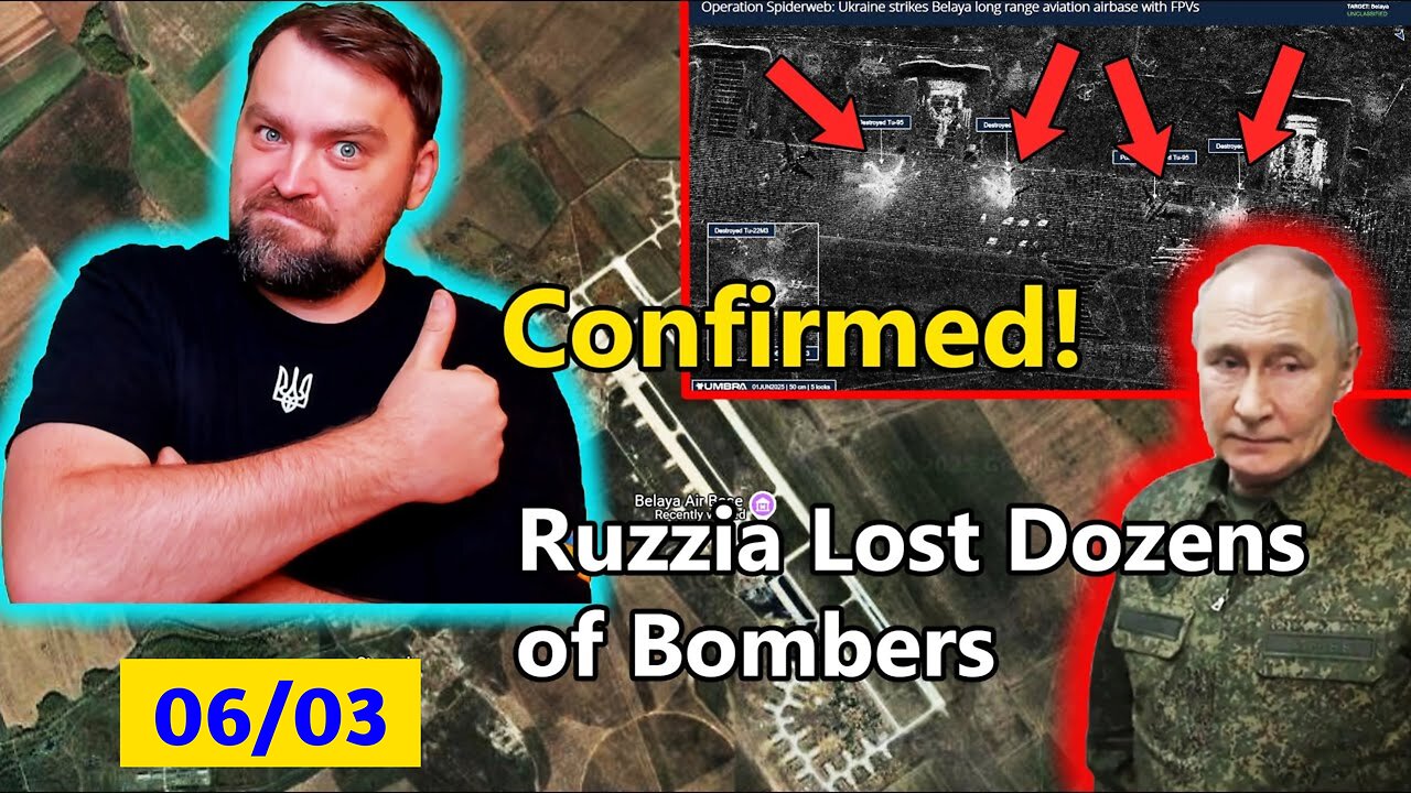 Update from Ukraine | New Proof! Dozens of Ruzzian Military Planes Wiped Out in Ukraine Strike
