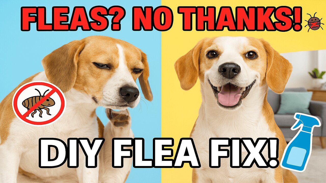 DIY Flea Control: How to Keep Your Pets & Home Flea-Free