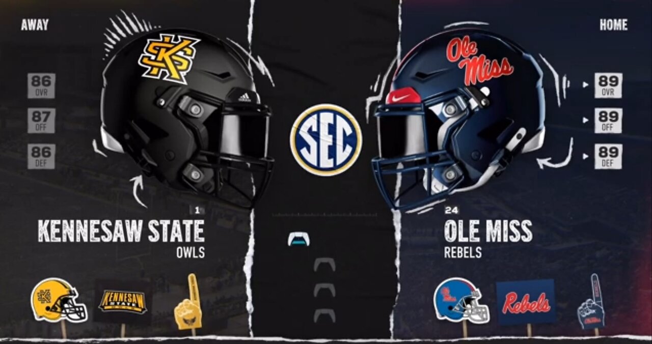 S3 Rebuild Kennesaw State vs Ole Miss Ep11: Expletive riddled, sorry guys!