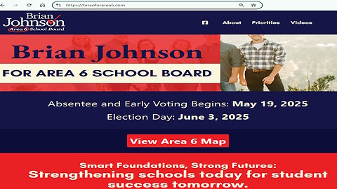 Brian Johnson #rcas district 6 Candidate