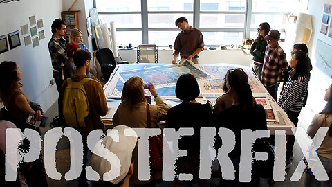Reviewing OPEN STUDIO at PosterFIX