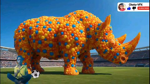 The mascot vibrato assistant dog placed on the football field is popular, co-produced, and creative