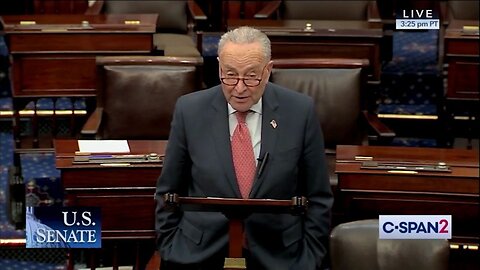 Chuck Schumer Caves On Shutdown: Humiliating House Floor Speech