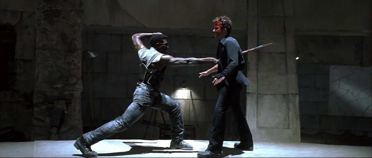 Blade 1998 - Final Battle Blade vs Frost