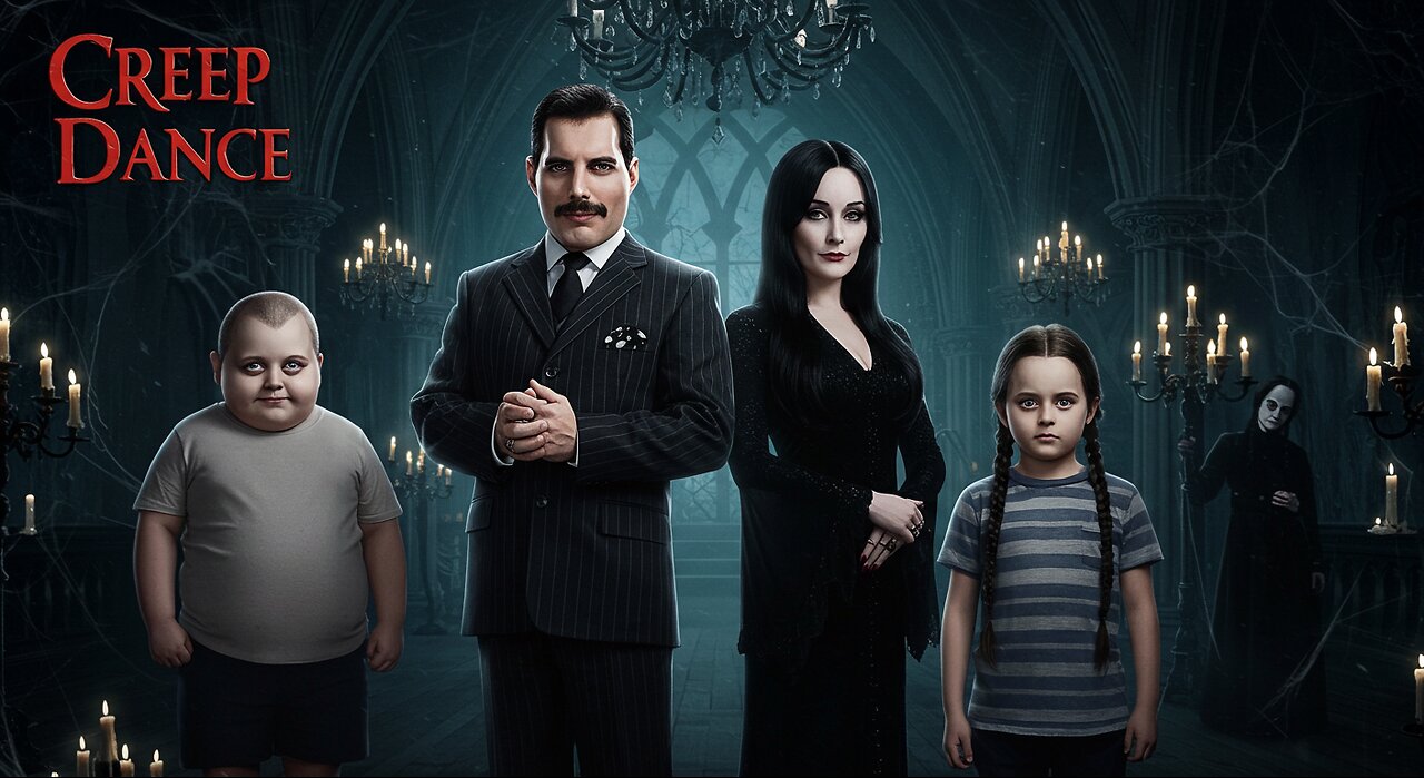 Queen AI - Creep Dance (Queen meets Addams Family)
