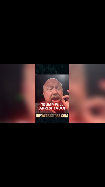 Alex Jones: Trump is Getting Ready To Throw Fauci in Prison - 9/1/25
