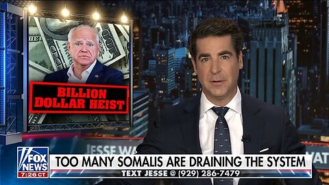 Watters: Bucket Loads Of Welfare Wasn't Enough For Somali's in Minnesota
