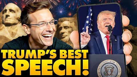 CHILLS: The Greatest 4th Of July Speech in History | Trump Defiant at Mount Rushmore 🇺🇸