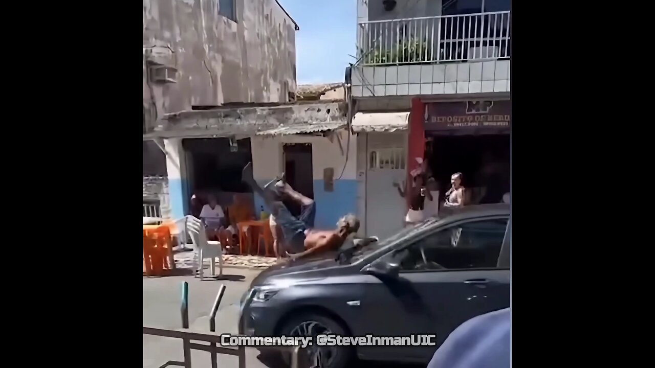Street Brake-dancing