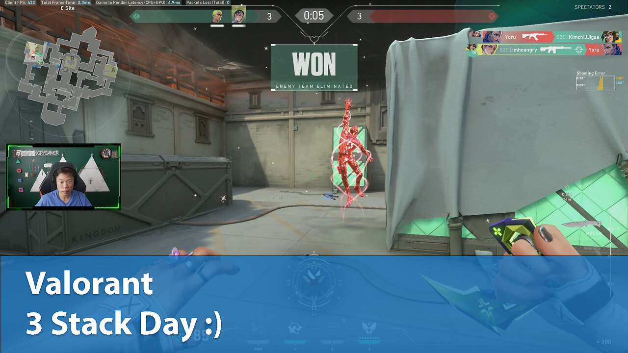3 Stack Day :) | Competitive 2W-1L | Valorant