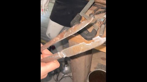 Knife “making” without a Forge