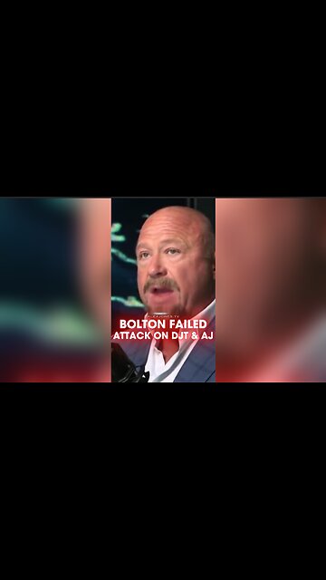 Alex Jones: Bolton & Deep State Tried To Frame Trump Team & Alex Jones as Russian Agents - 8/22/25