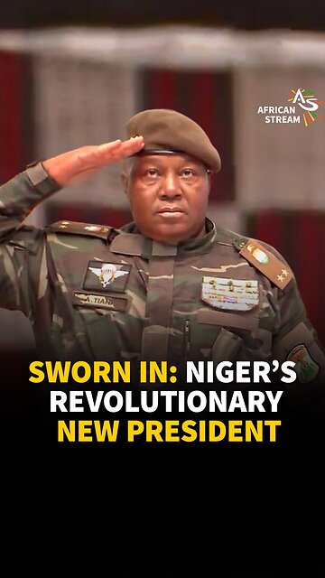 SWORN IN: NIGER’S REVOLUTIONARY NEW PRESIDENT