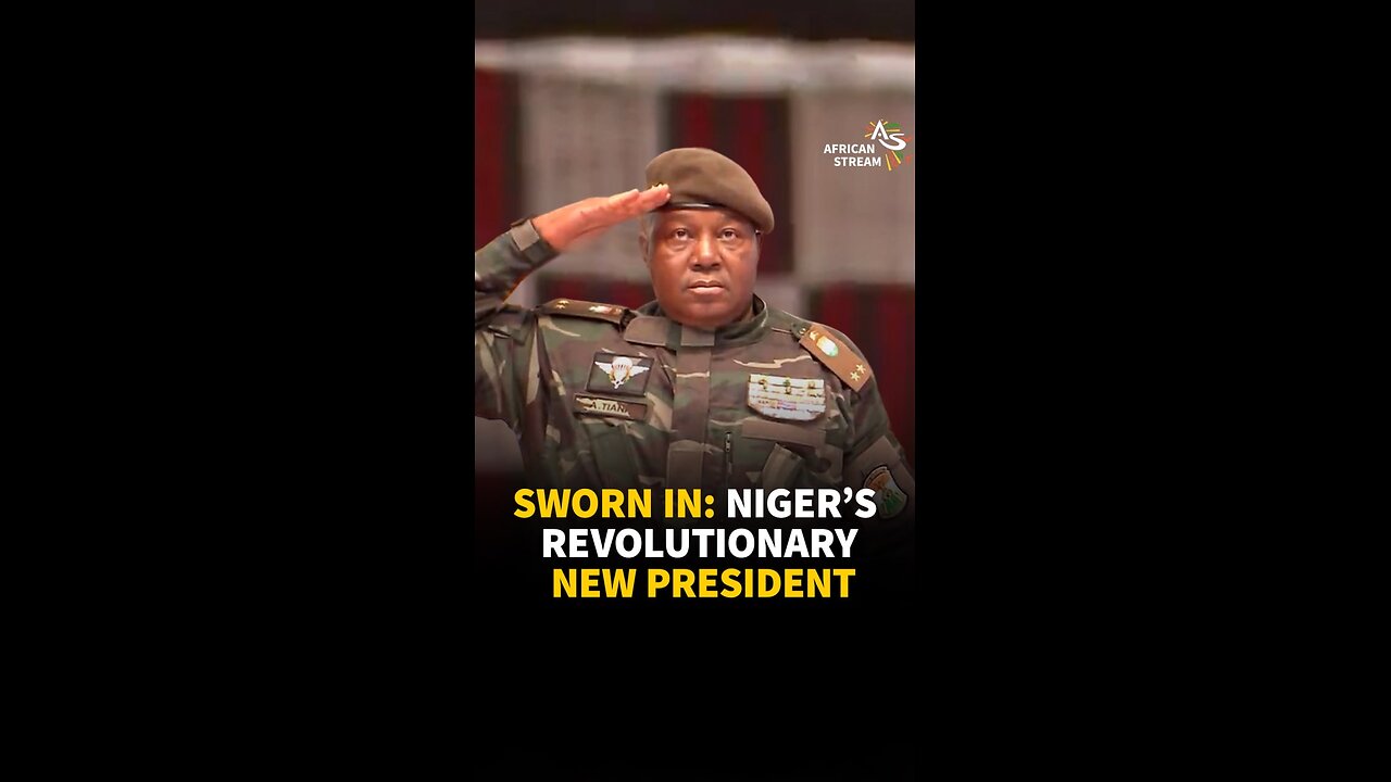 SWORN IN: NIGER’S REVOLUTIONARY NEW PRESIDENT