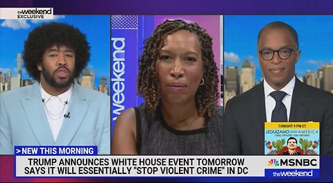 MSNBC Host Suggests Trump Admin Criticizes Big Cities Because Of RACE?!
