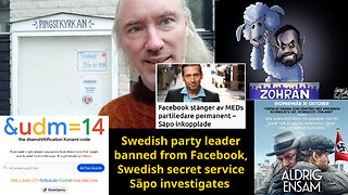 Zionist crimes & collapse. Video platforms. Lost US jobs. Search engines. AI subsidies. Säpo vs Meta