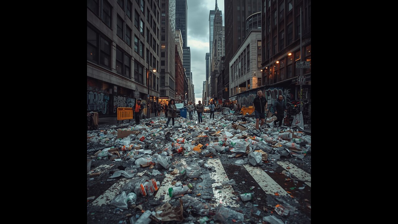 Mamdani's NYC has a serious trash problrem.