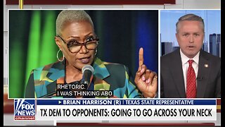 ACROSS YOUR NECK Backlash after Democrat threatens GOP opponents.
