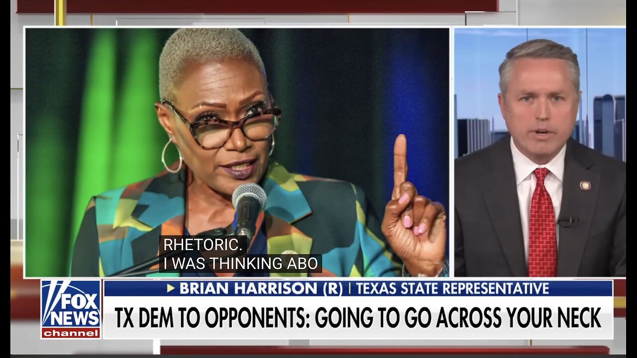 ACROSS YOUR NECK Backlash after Democrat threatens GOP opponents.