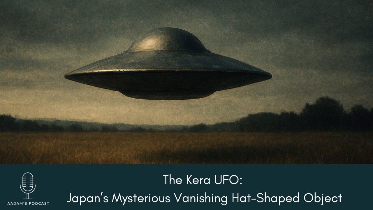 The Kera UFO: Japan’s Mysterious Vanishing Hat-Shaped Object | Podcast-263