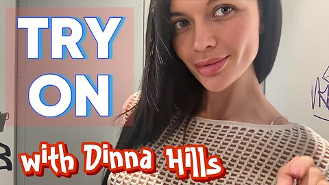 Trying on a tiny mesh top | Clothes for the bold | No Bra [2025] 