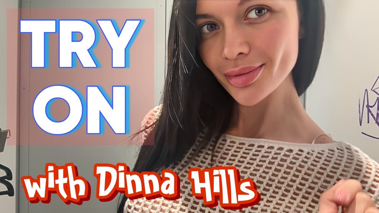 Trying on a tiny mesh top | Clothes for the bold | No Bra [2025]