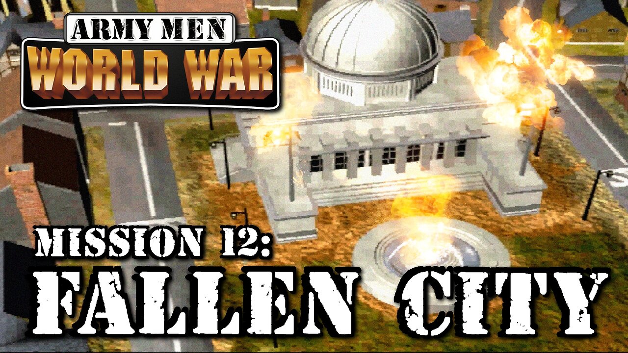 Army Men: World War - PC version - Mission 12: Fallen City