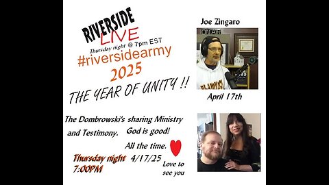 RIVERSIDE LIVE THURSDAY NIGHT UNPLUGGED 4.17.25