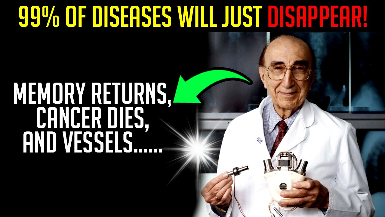 Oldest Heart Doctor Eat THIS Every Day and Live to 100 (Dr. DeBakey)