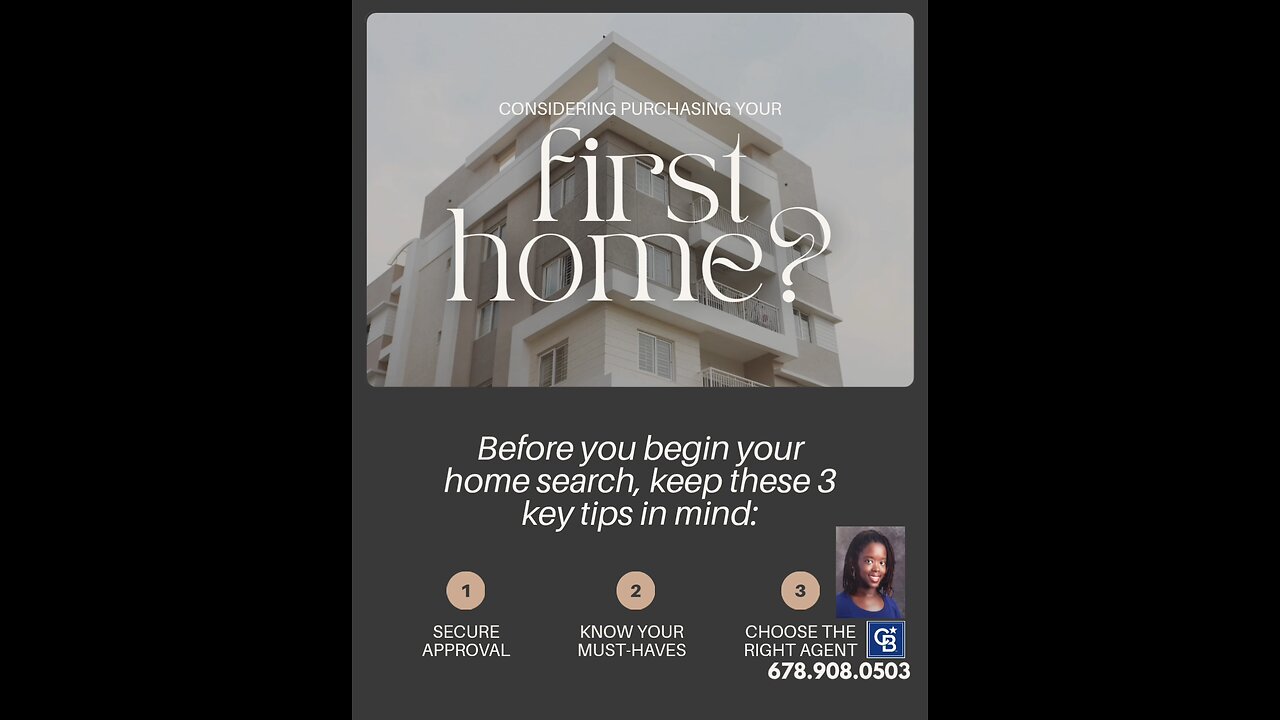 First time home buyers.......