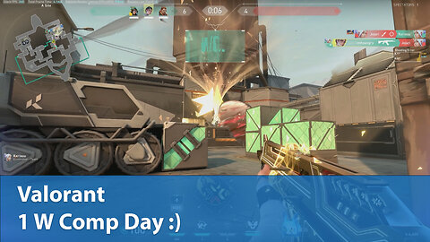 1 W Comp Day :) | Competitive 1W-3L | Valorant