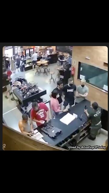 I know all about guns he said. Let me show you he said. 💥🔫 Uh oh.