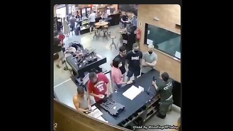 I know all about guns he said. Let me show you he said. 💥🔫 Uh oh.