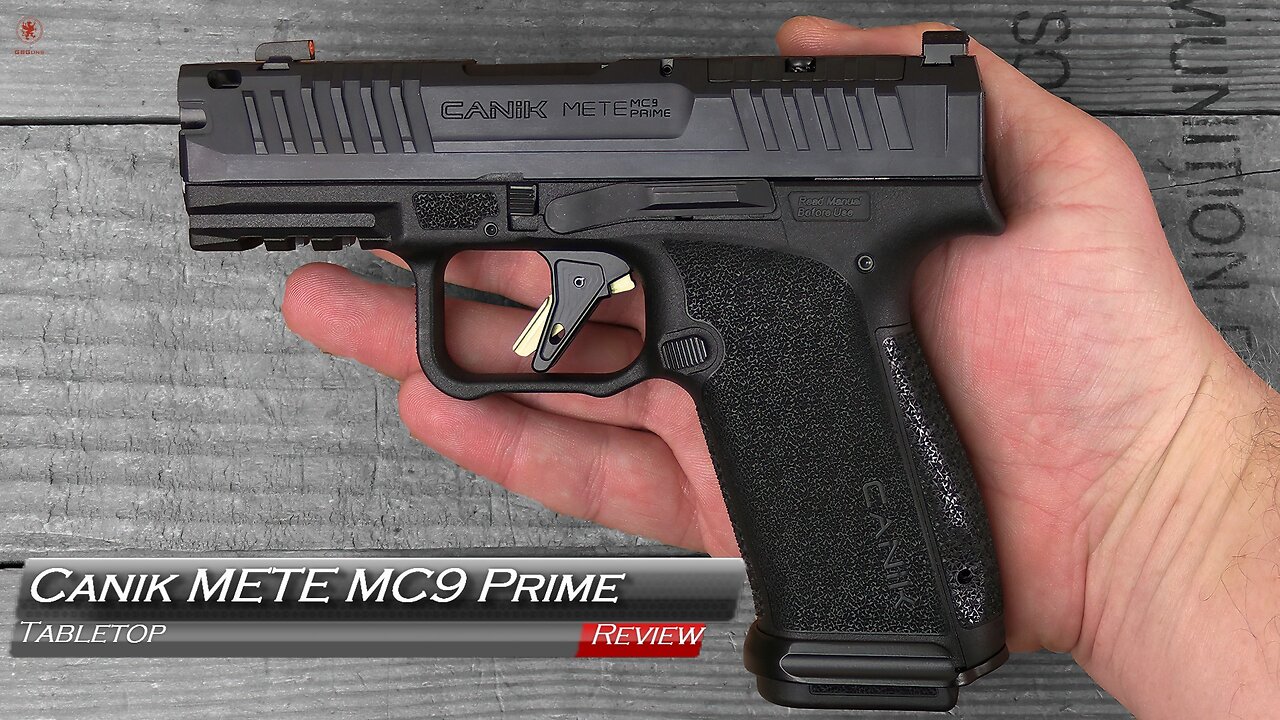Canik METE MC9 Prime Tabletop Review and Field Strip