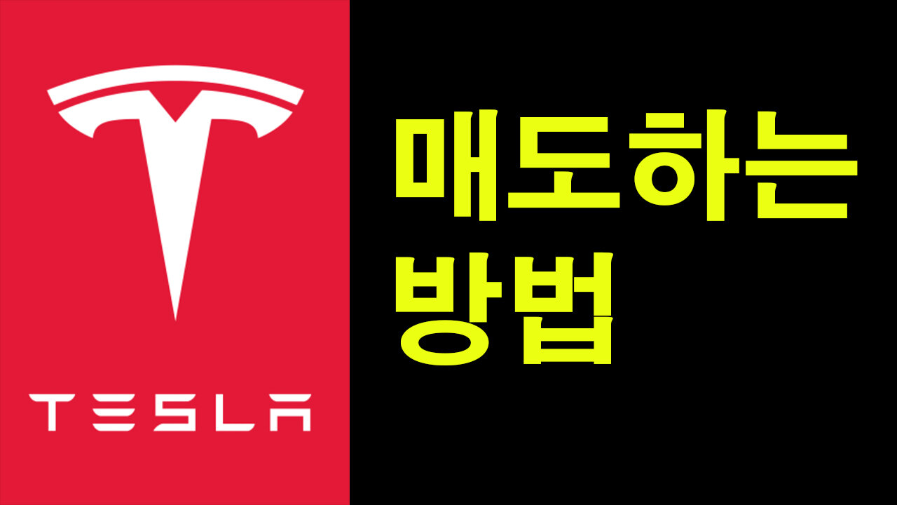 테슬라 매도 이때 하세요! 지표공개 #테슬라 #비트코인