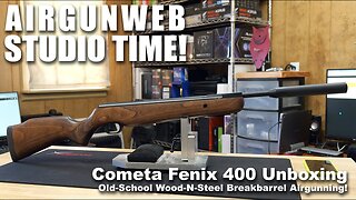 Cometa Fenix 400 USC Unboxing - Let's take a look at an awesome old-school Breakbarrel Airgun!