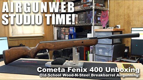 Cometa Fenix 400 USC Unboxing - Let's take a look at an awesome old-school Breakbarrel Airgun!