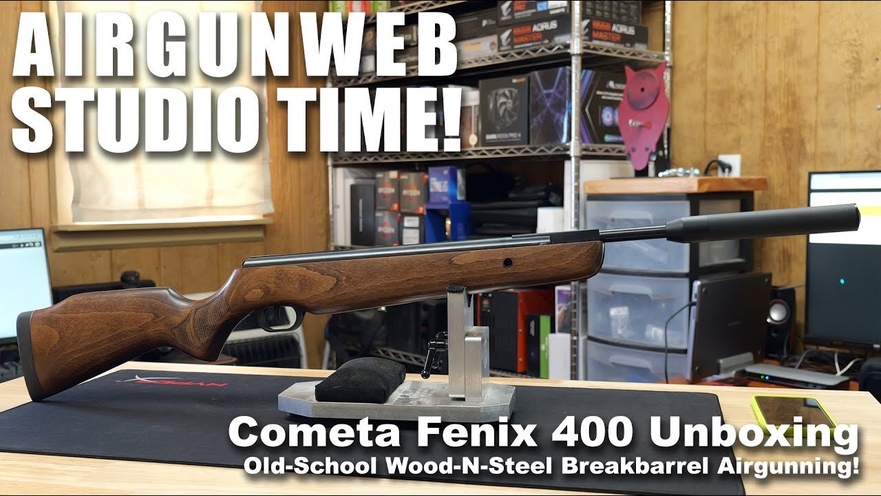 Cometa Fenix 400 USC Unboxing - Let's take a look at an awesome old-school Breakbarrel Airgun!