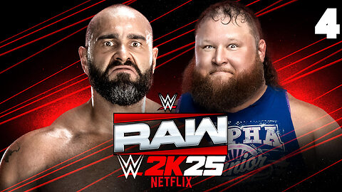 WWE 2K25 Raw May 5th 2025 - Match 4: GREAT Debut!