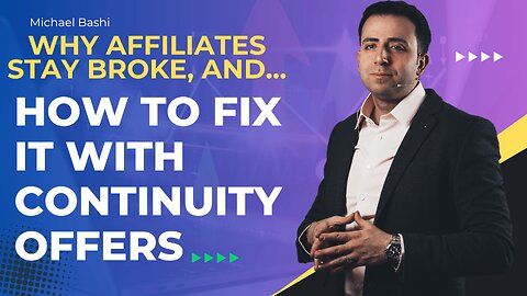 Why Affiliates Stay Broke (And How Continuity Fixes It)