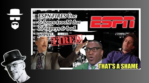 ESPN FIRES UNC SHAY SHAY LOSES BIG $$$...
