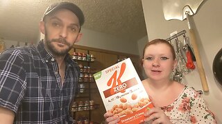 Special K Zero Strawberry Creme Taste Test