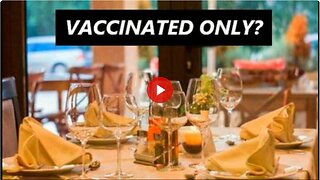 Man has something to say about restaurants that will only serve the vaccinated