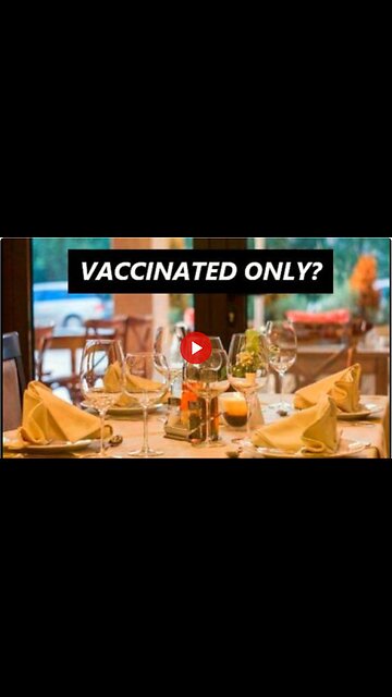 Man has something to say about restaurants that will only serve the vaccinated