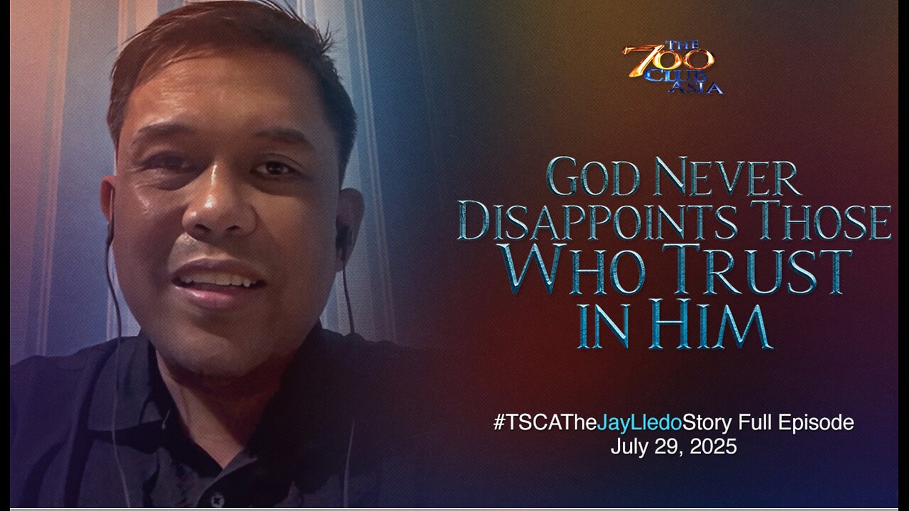 God Never Disappoints Those Who Trust in Him
