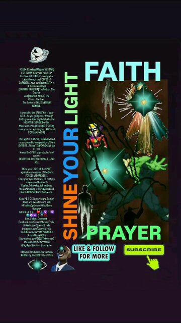 ▪︎FAITH AND PRAYER/SHINE YOUR LIGHT▪︎